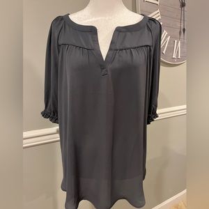 Women’s LOFT Top - Beautiful Grey Blouse